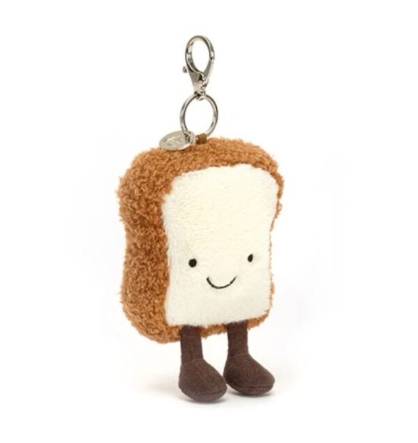 bag charm tostado