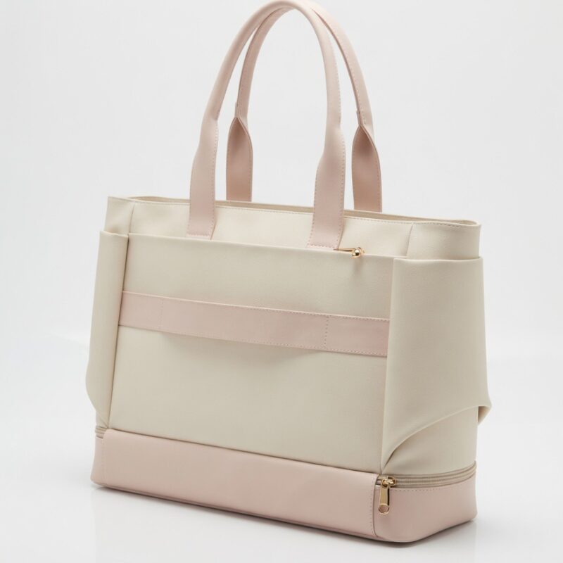 Shopper Dublin Vainilla x Rosa