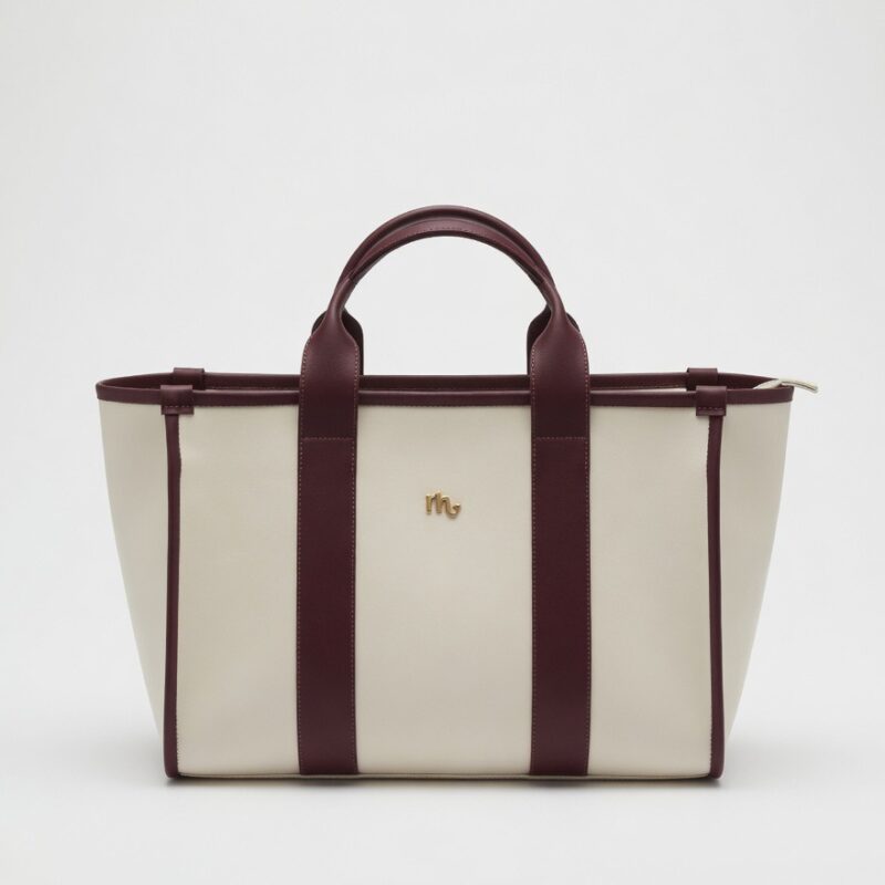 Shopper Praga Vanilla x Vino