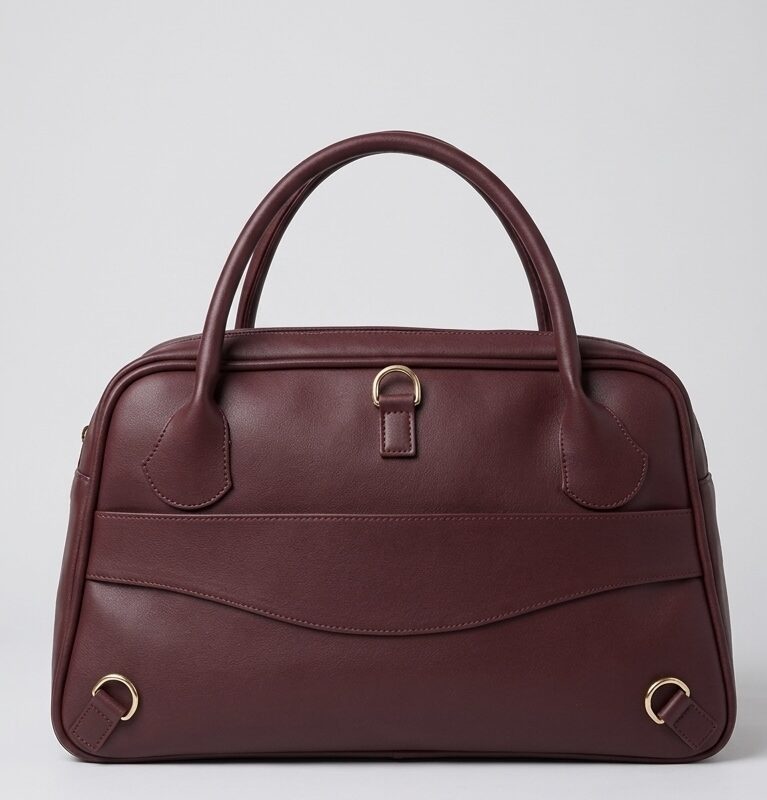 cartera morral tokio burgundy