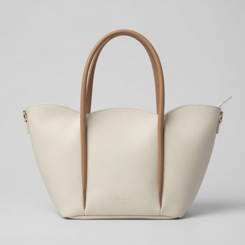 Cartera Florencia Vainilla x Caramelo