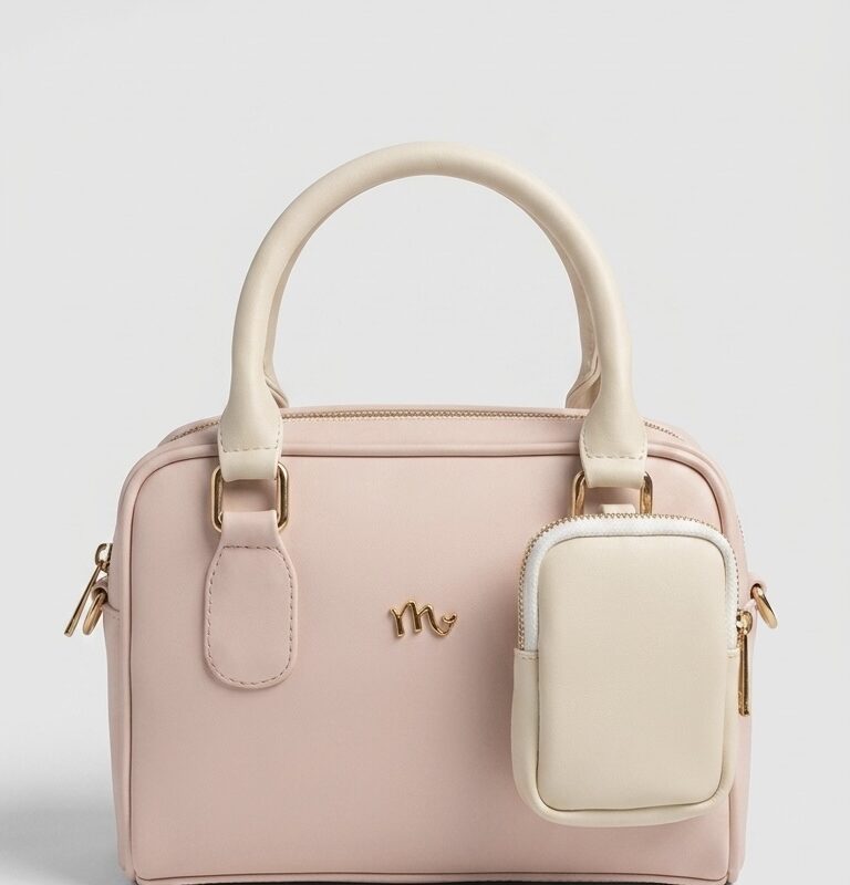 Cartera Nevada Rosa x Vainilla