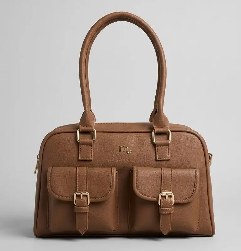 cartera lyon caramelo