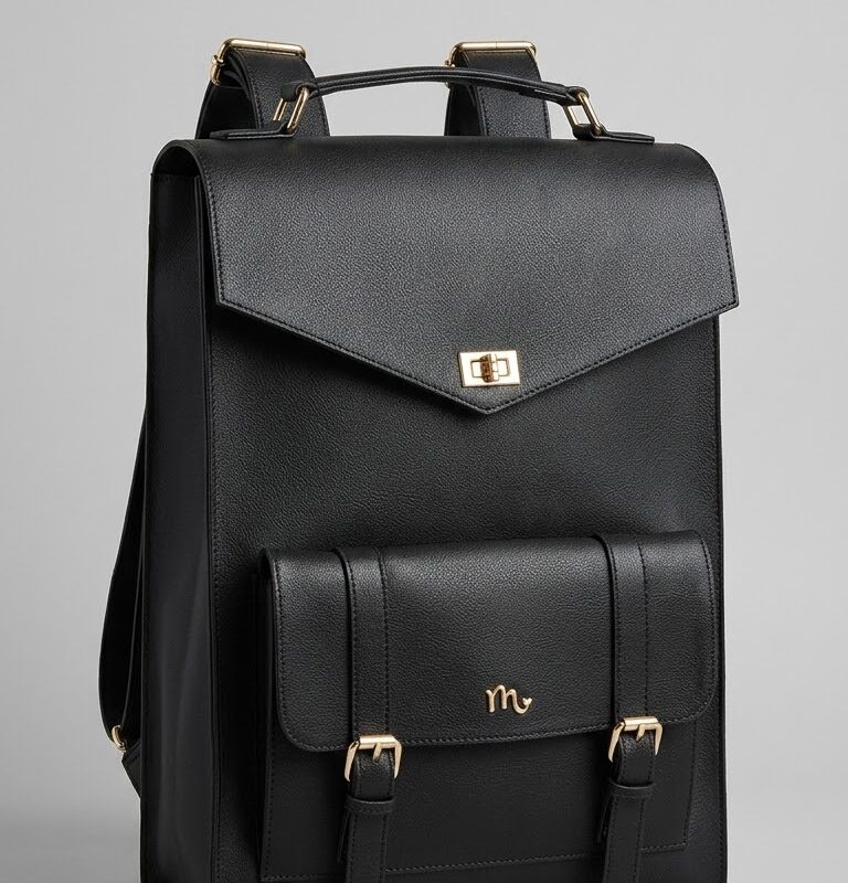 Japanese Backpack Negro